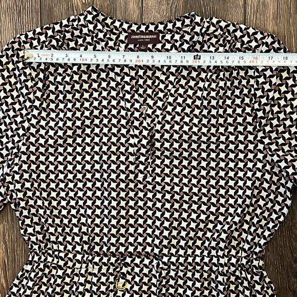 Johnston & Murphy Mini Lined Career Dress Womens Size Large - Picture 4 of 11